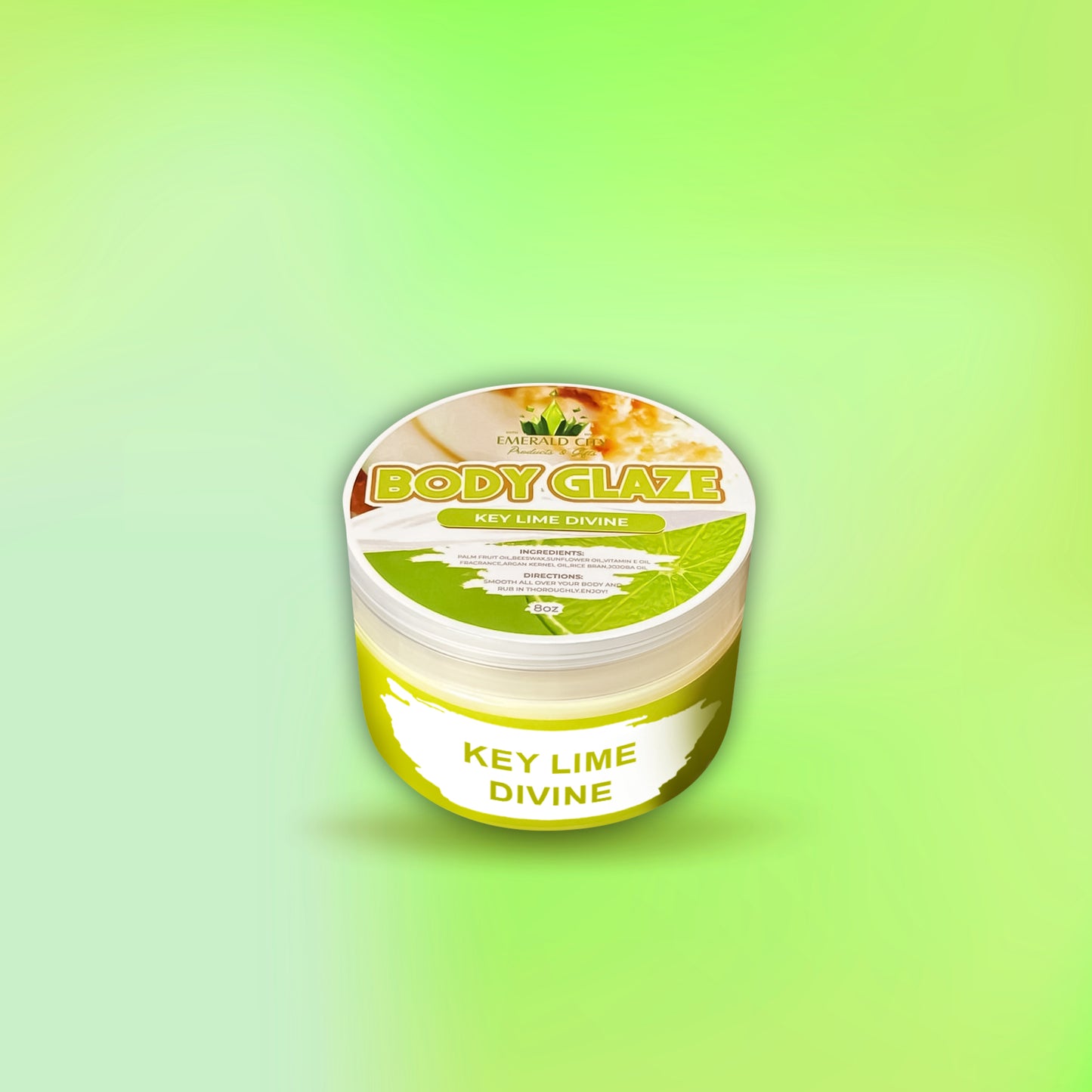 Body Glaze- Key Lime Devine, Travel Size